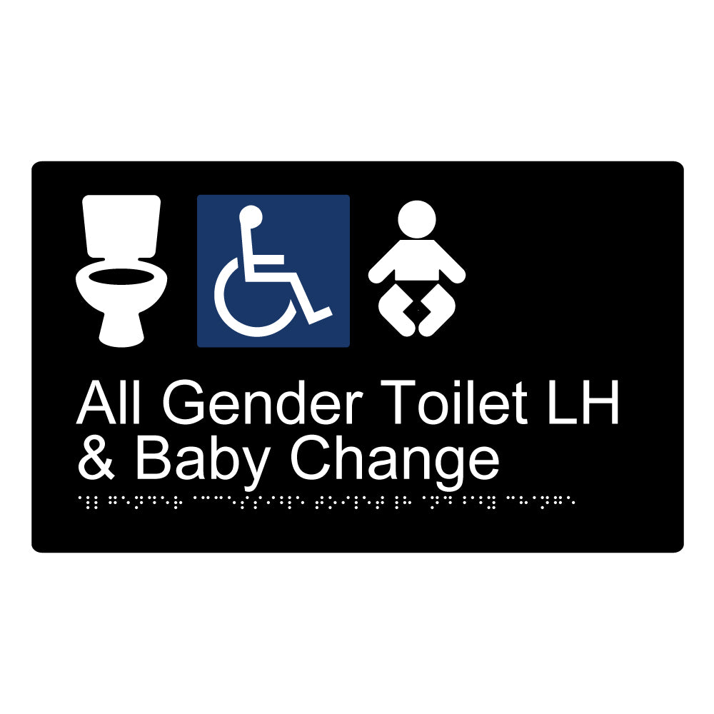 All Gender Accessible Toilet LH And Baby Change