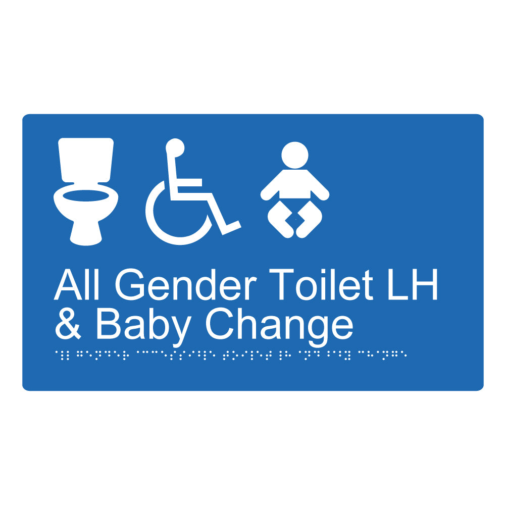 All Gender Accessible Toilet LH And Baby Change