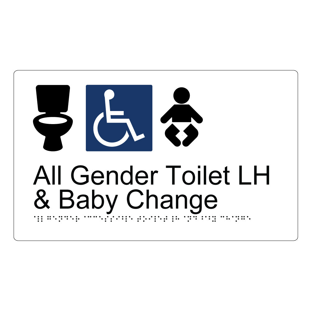 All Gender Accessible Toilet LH And Baby Change