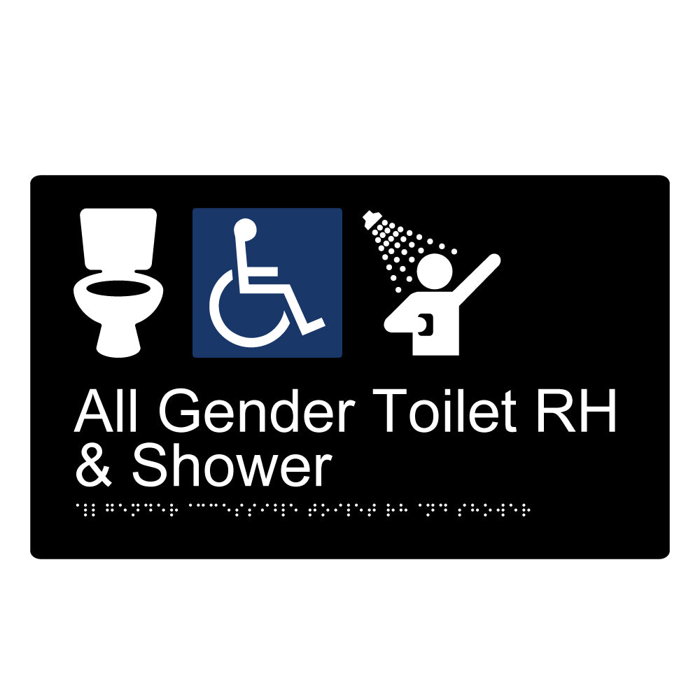 All Gender Accessible Toilet RH And Shower