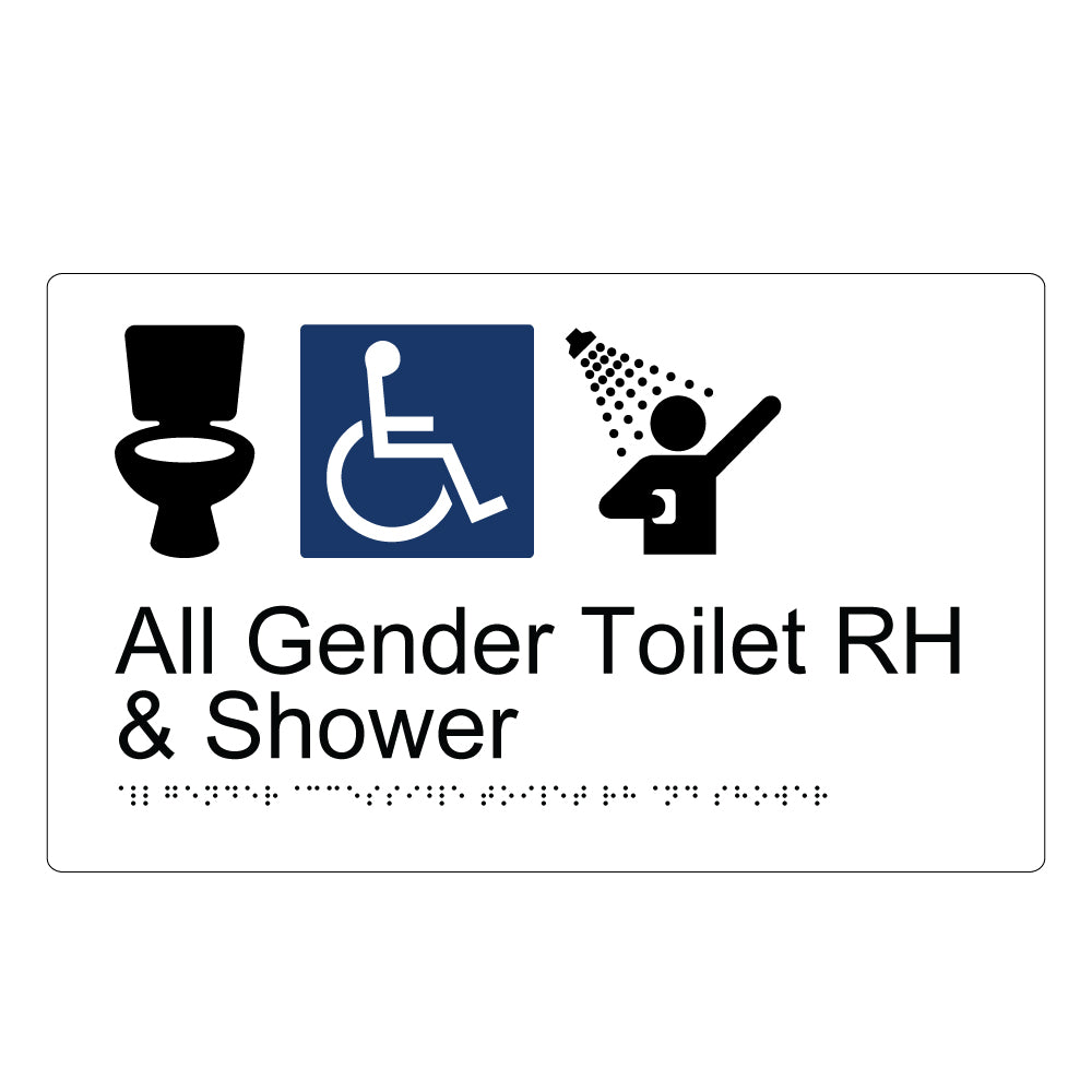 All Gender Accessible Toilet RH And Shower