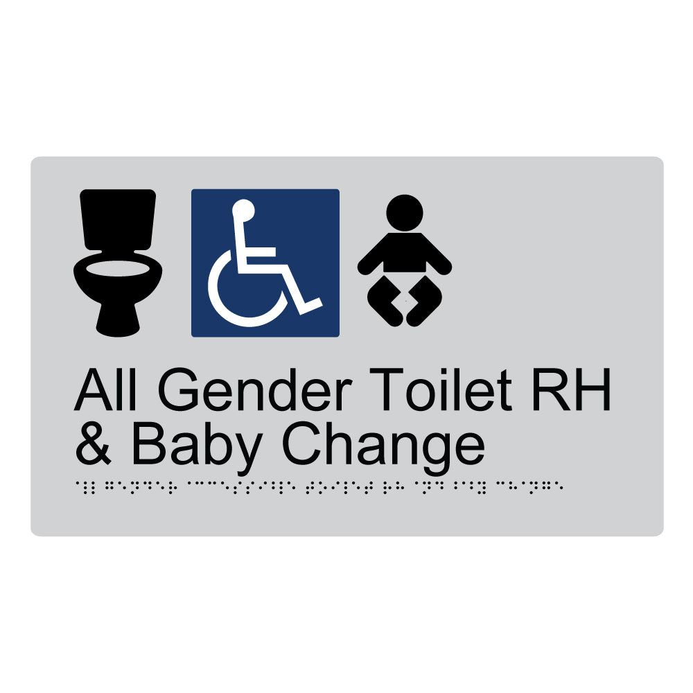 All Gender Accessible Toilet RH And Baby Change