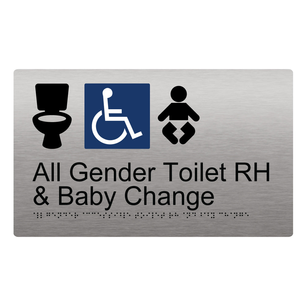 All Gender Accessible Toilet RH And Baby Change