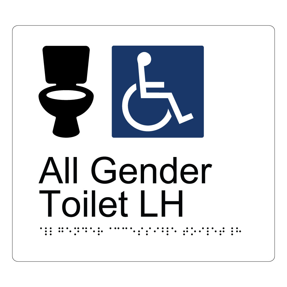 All Gender Accessible Toilet LH