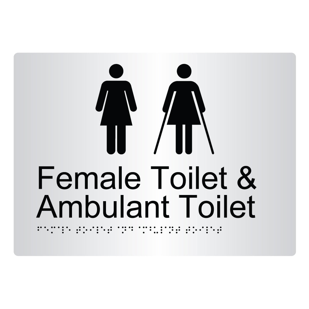 Female Toilet And Ambulant Toilet