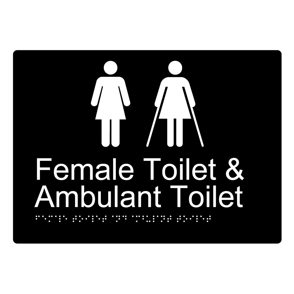 Female Toilet And Ambulant Toilet