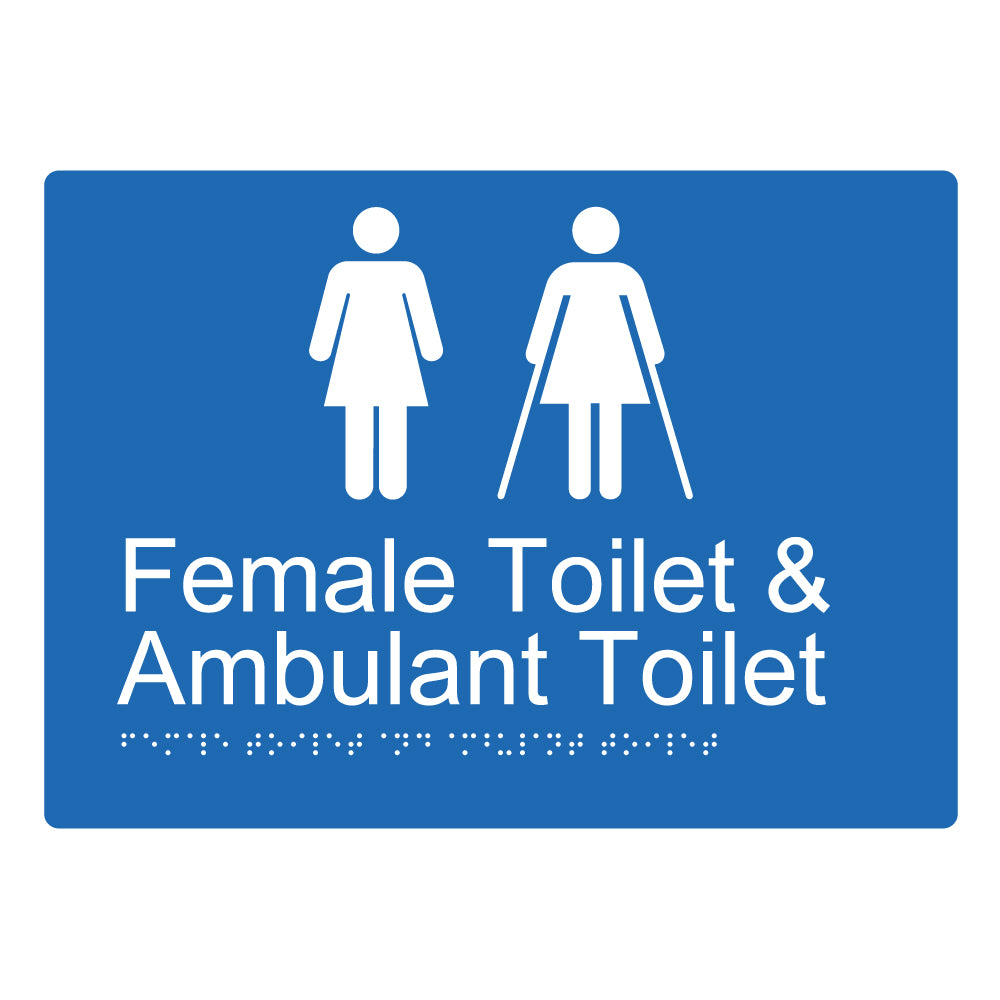 Female Toilet And Ambulant Toilet