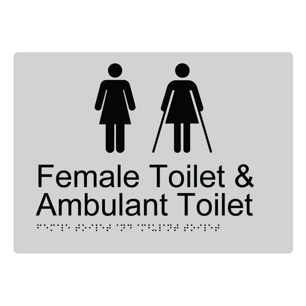 Female Toilet And Ambulant Toilet