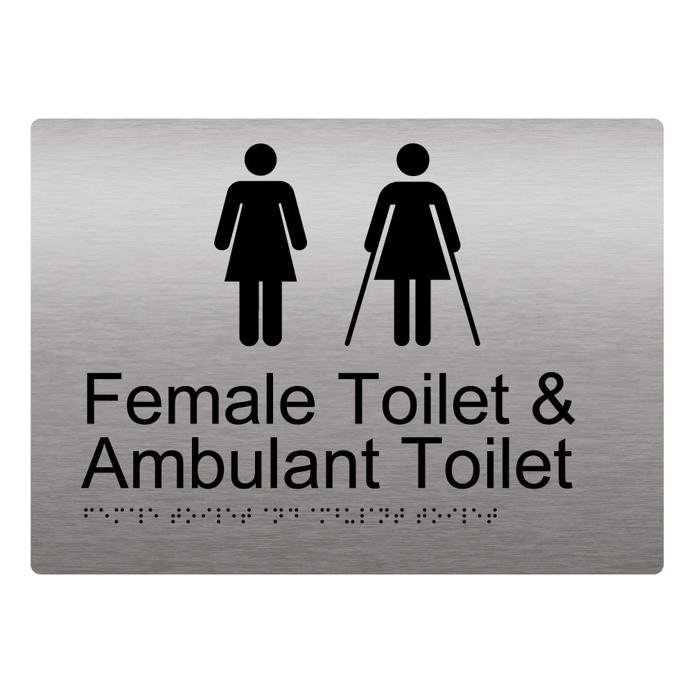 Female Toilet And Ambulant Toilet
