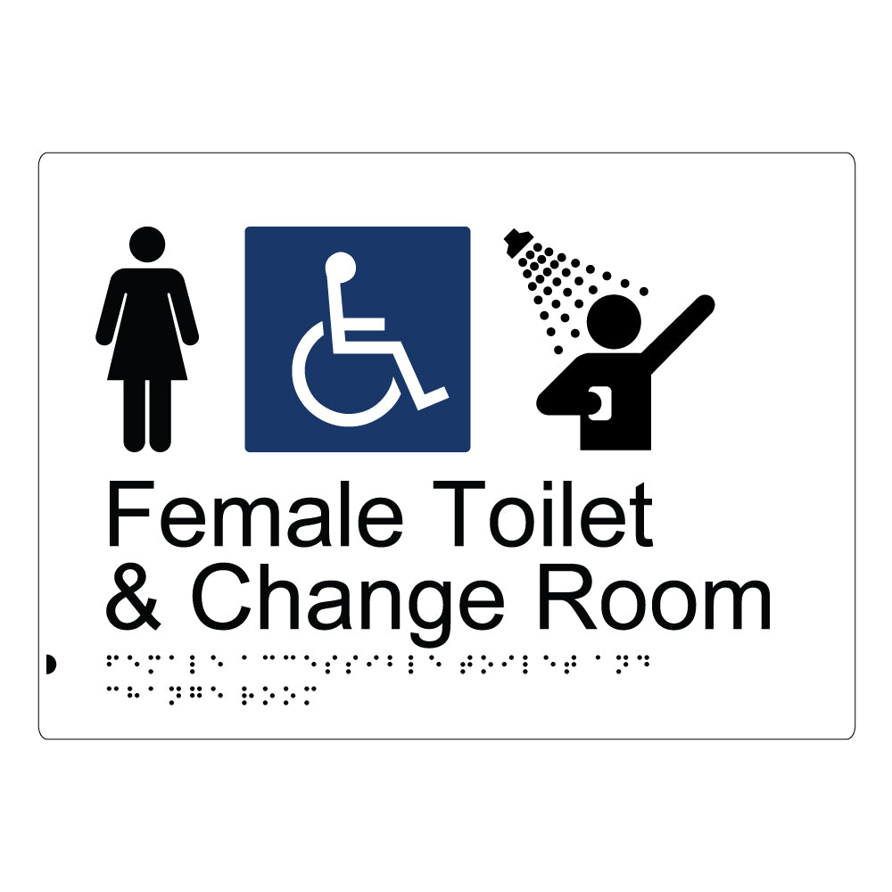Female Accessible Toilet And Change Room