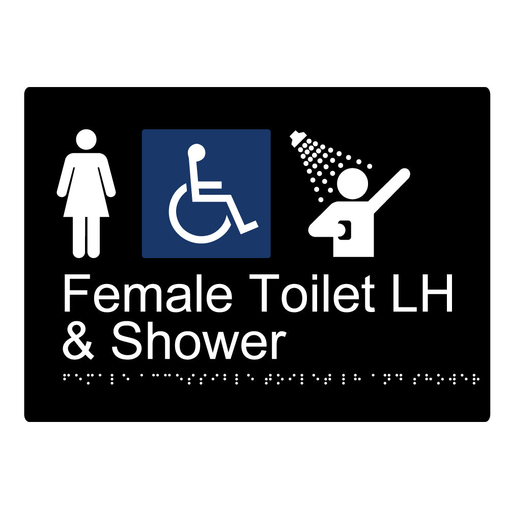 Female Accessible Toilet LH And Shower