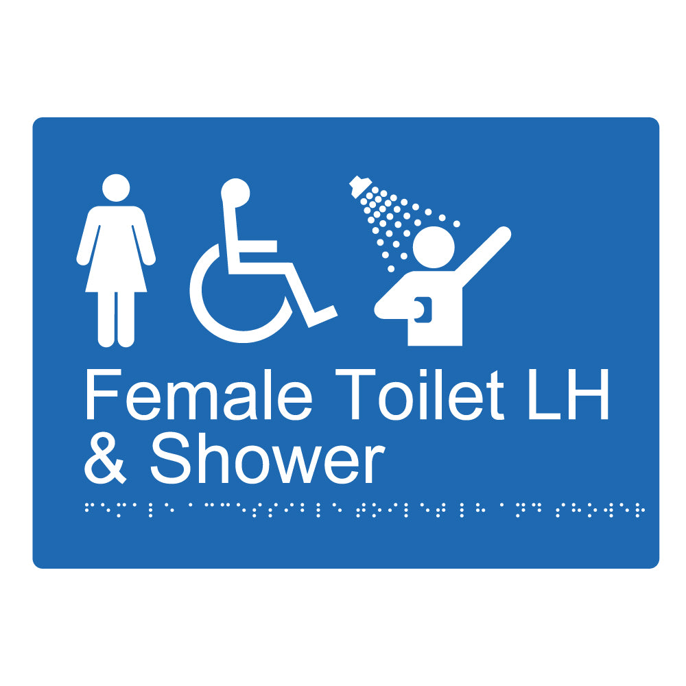 Female Accessible Toilet LH And Shower