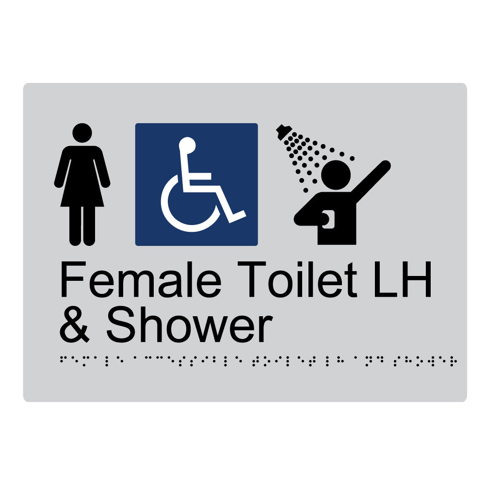 Female Accessible Toilet LH And Shower