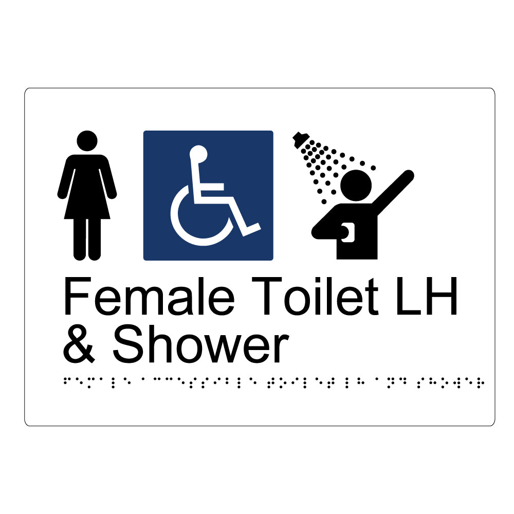 Female Accessible Toilet LH And Shower