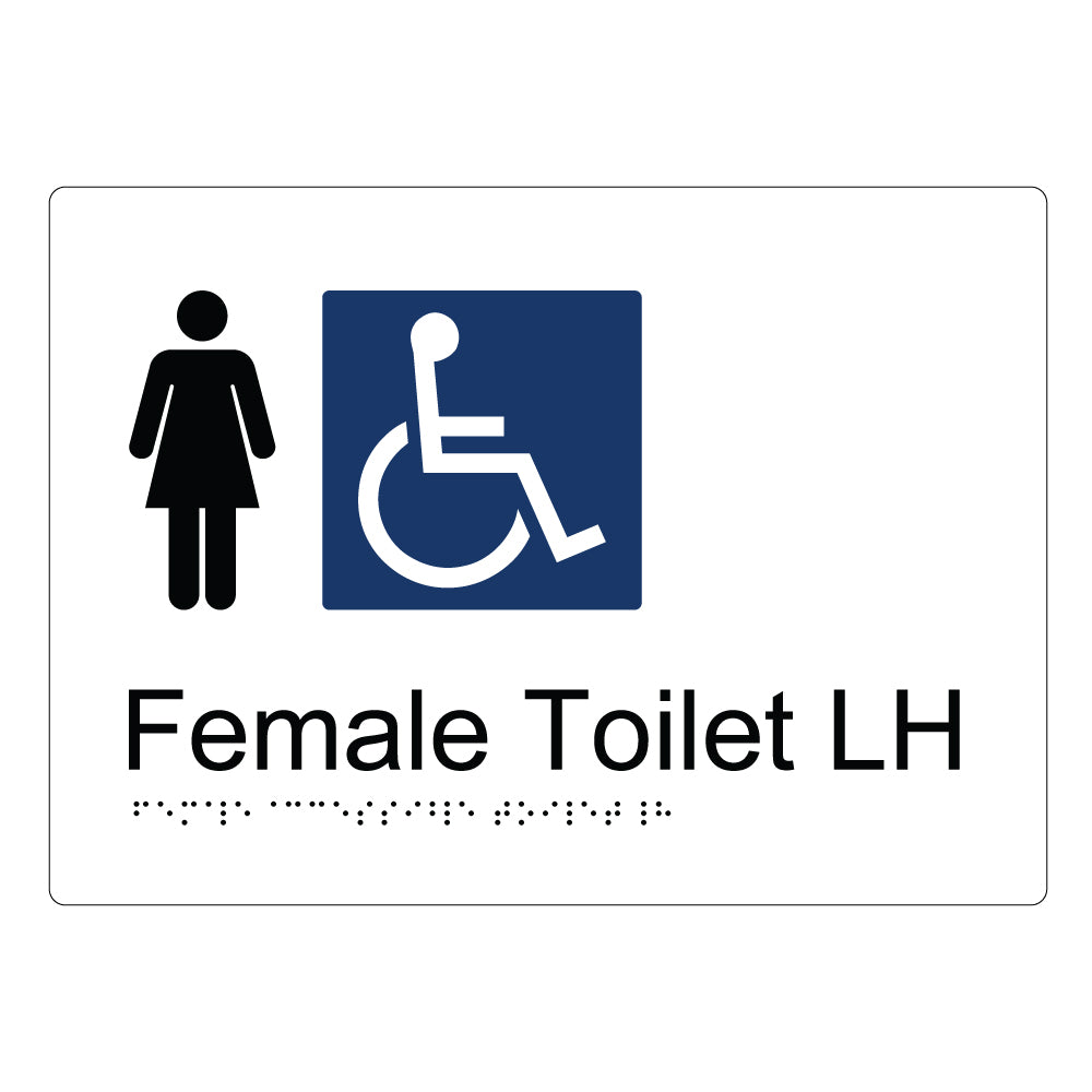 Female Accessible Toilet LH