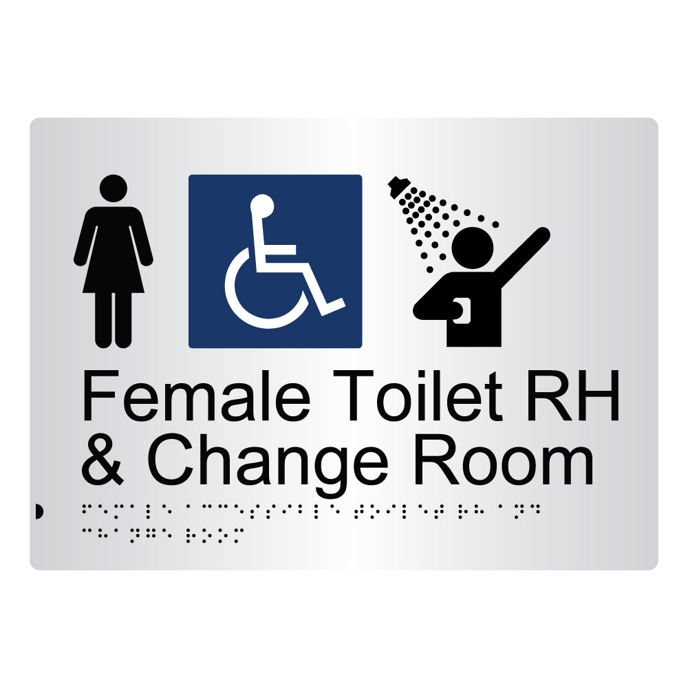 Female Accessible Toilet RH And Change Room