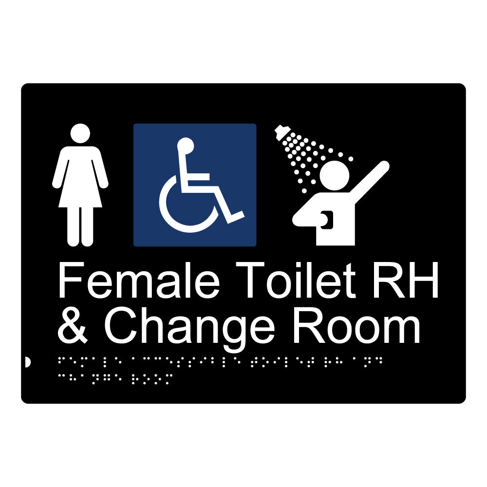 Female Accessible Toilet RH And Change Room