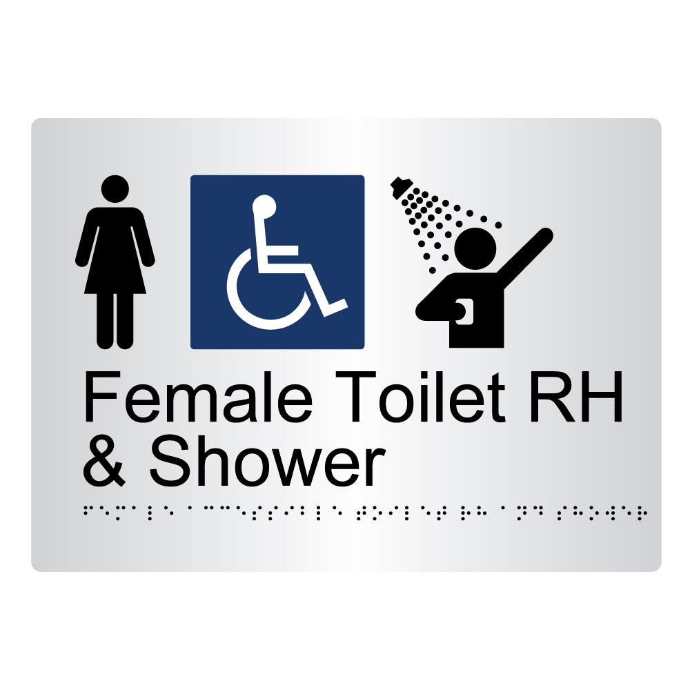 Female Accessible Toilet RH And Shower
