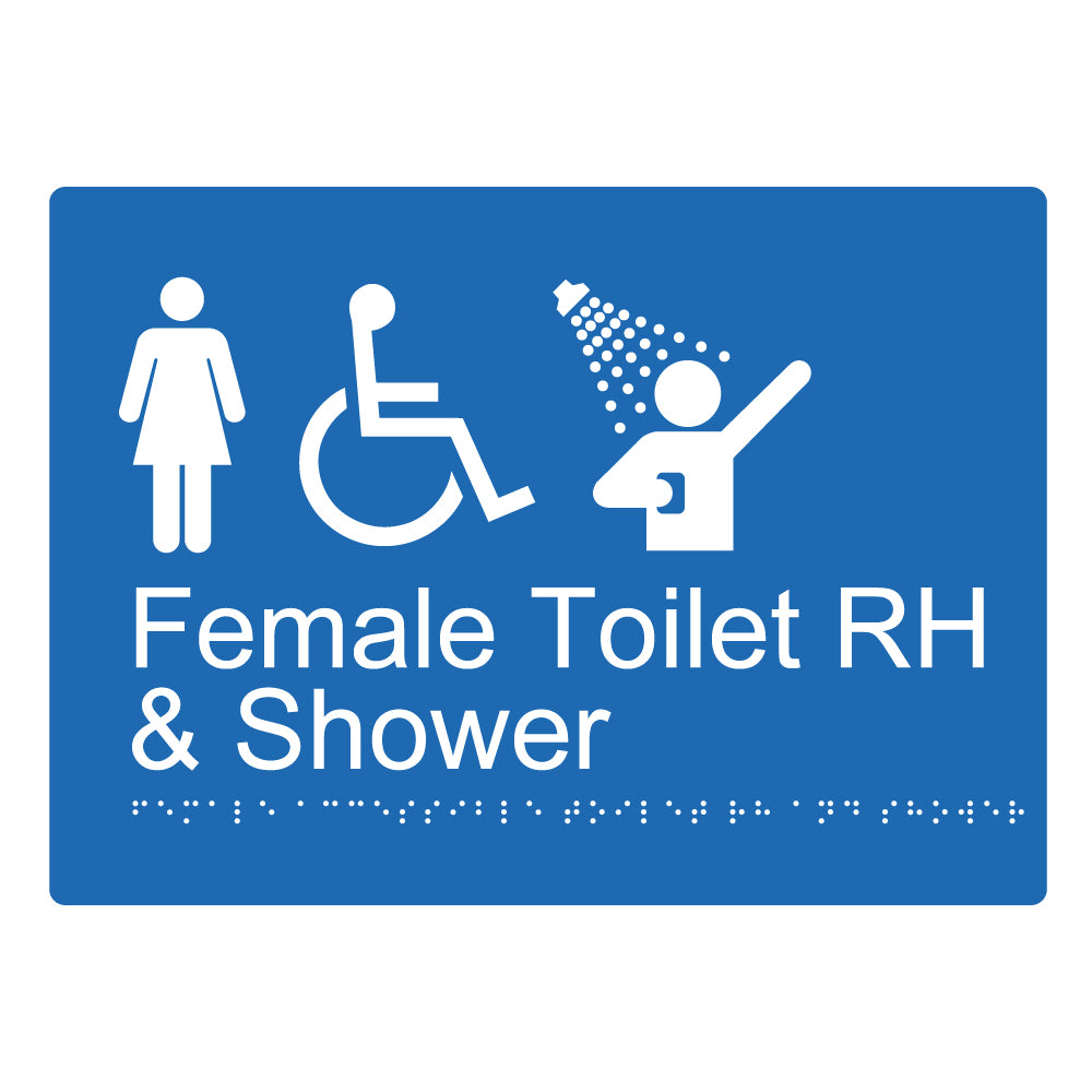 Female Accessible Toilet RH And Shower