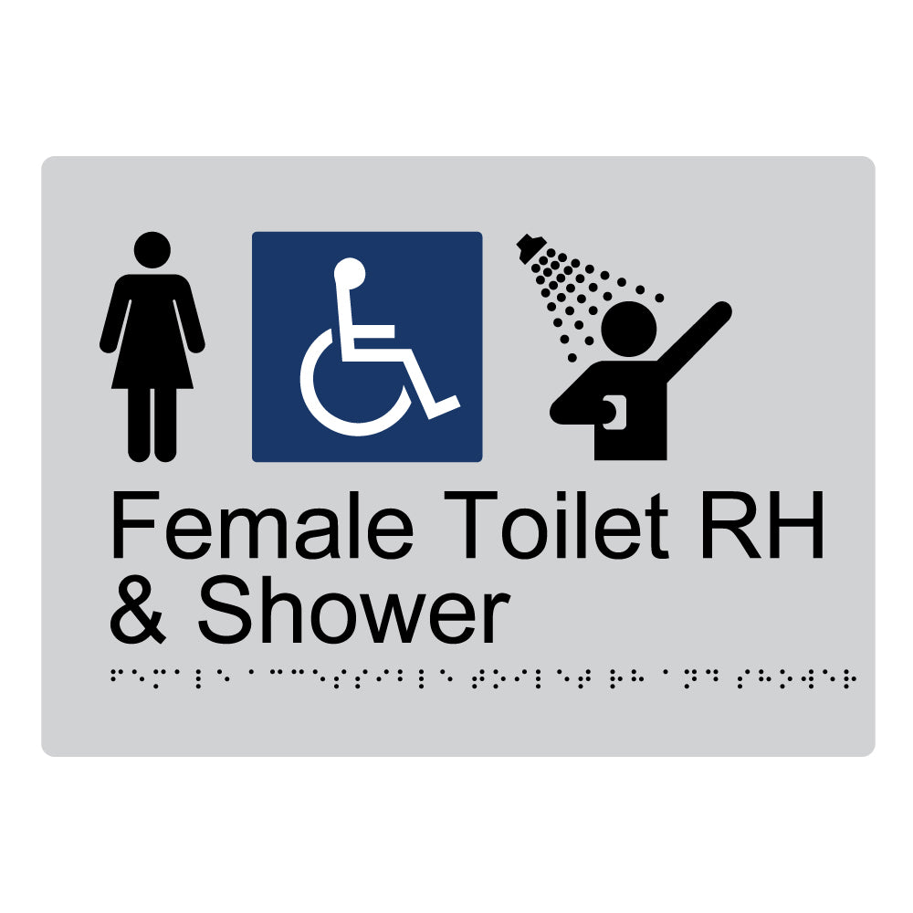 Female Accessible Toilet RH And Shower