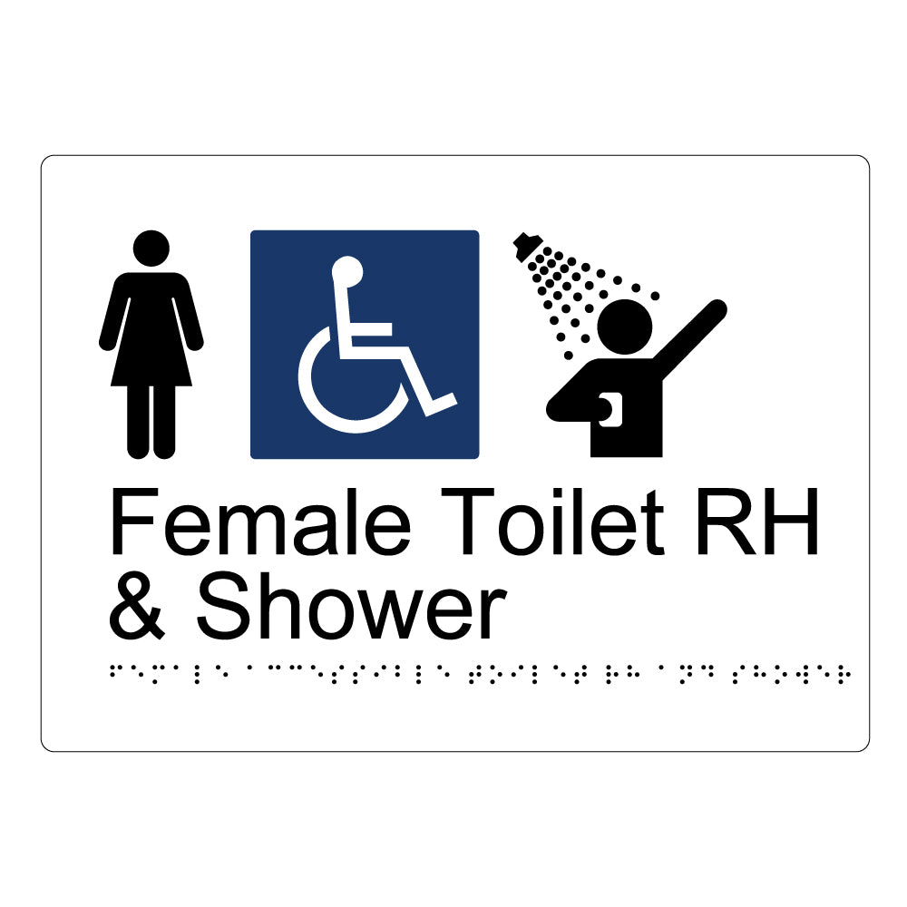 Female Accessible Toilet RH And Shower