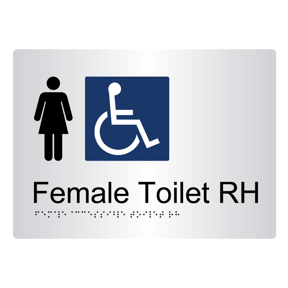 Female Accessible Toilet RH
