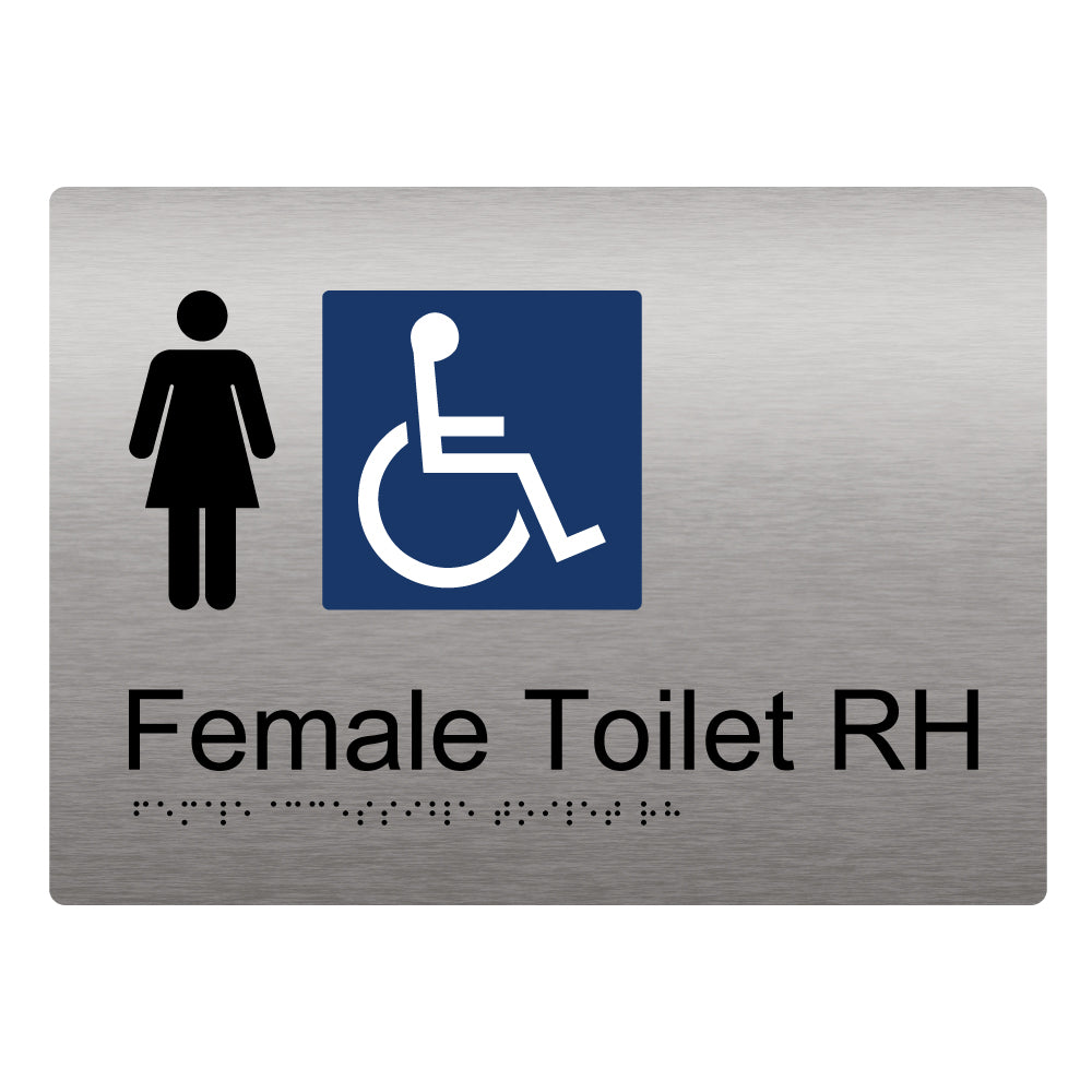 Female Accessible Toilet RH