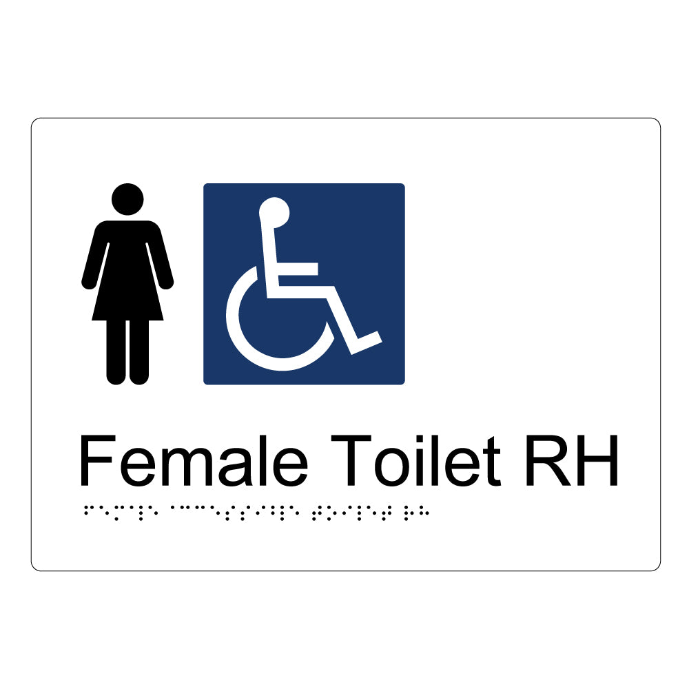 Female Accessible Toilet RH