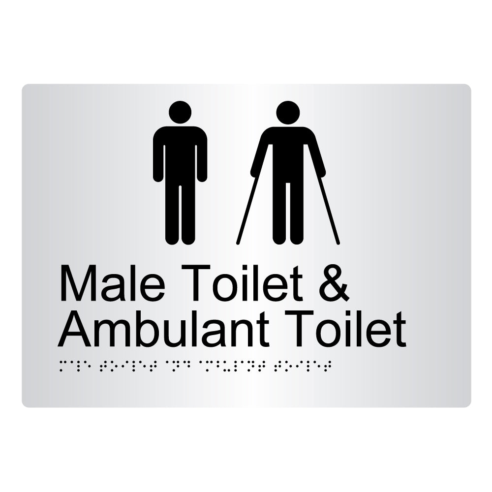 Male Toilet And Ambulant Toilet