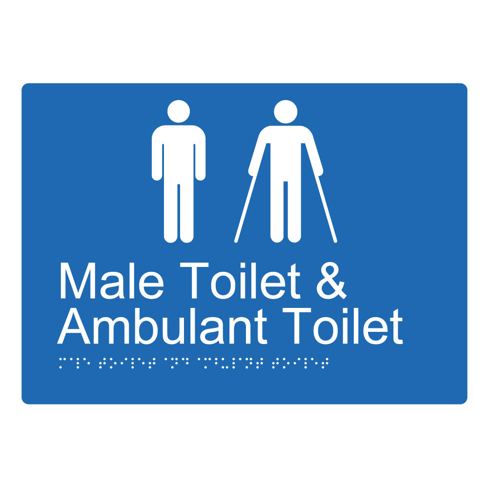 Male Toilet And Ambulant Toilet