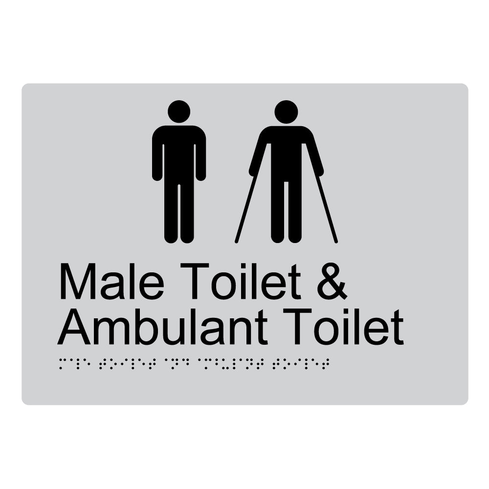 Male Toilet And Ambulant Toilet