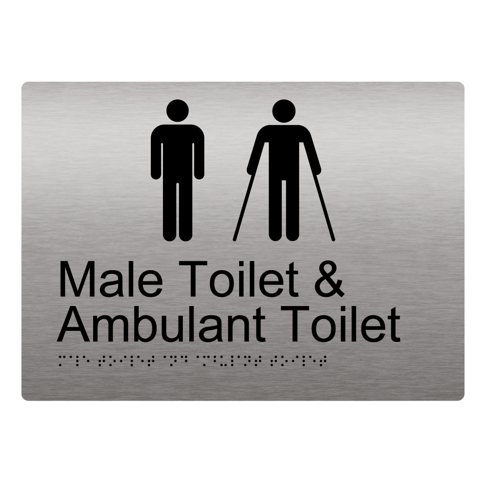 Male Toilet And Ambulant Toilet