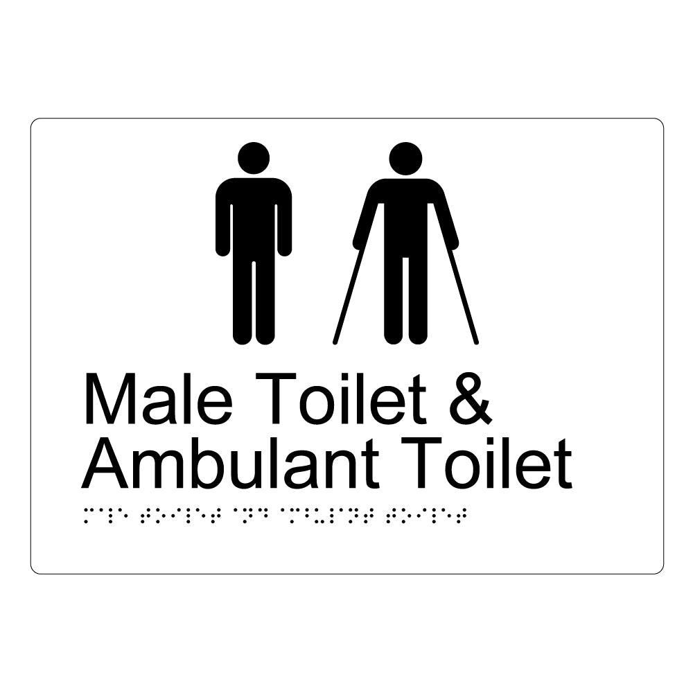 Male Toilet And Ambulant Toilet