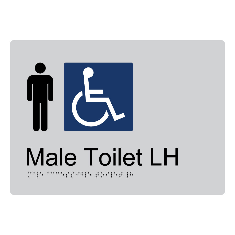 Male Accessible Toilet LH