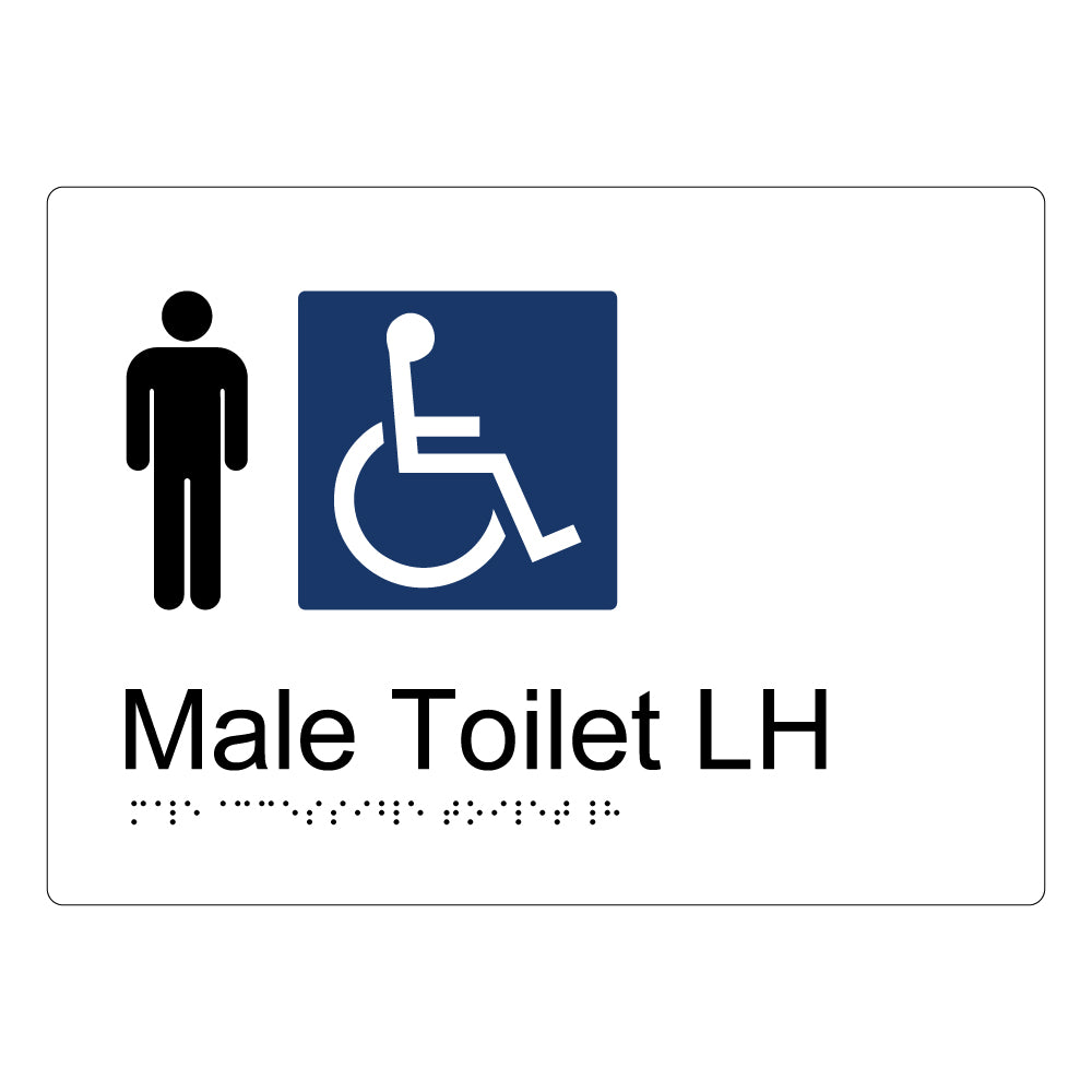 Male Accessible Toilet LH