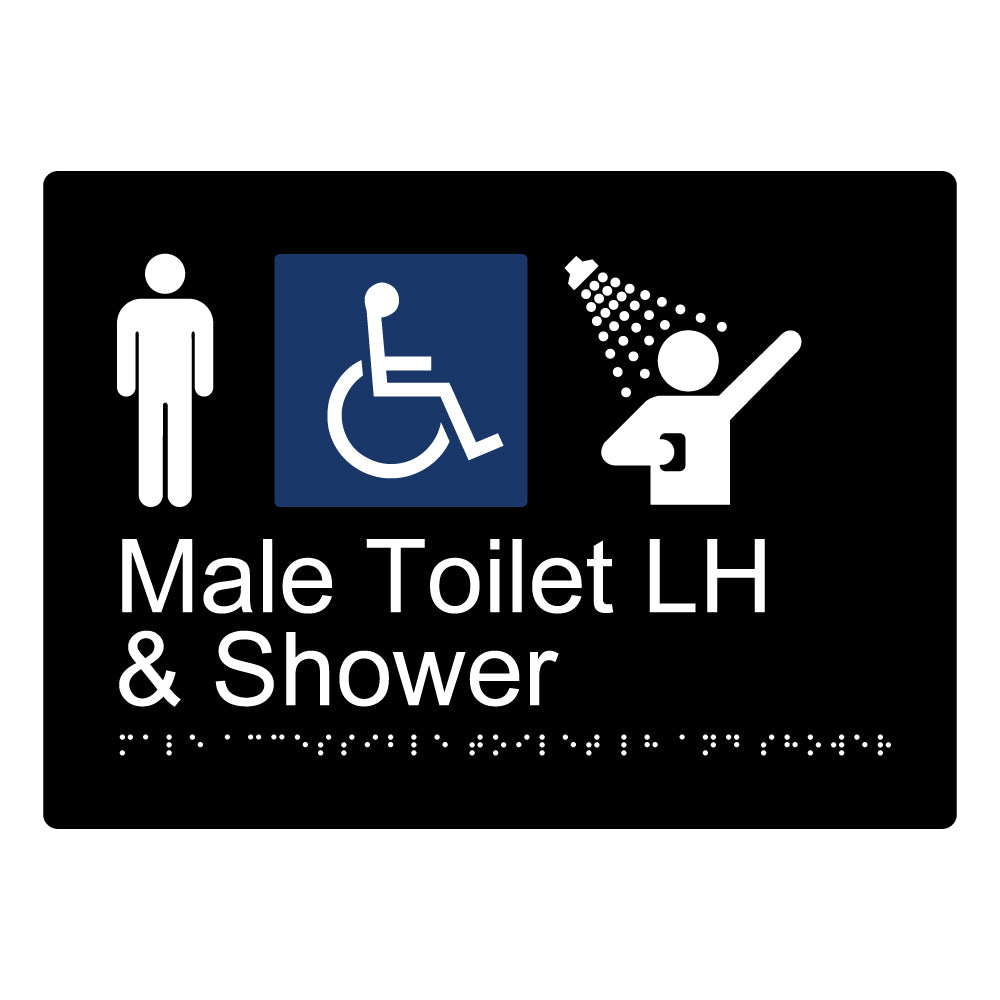Male Accessible Toilet LH And Shower