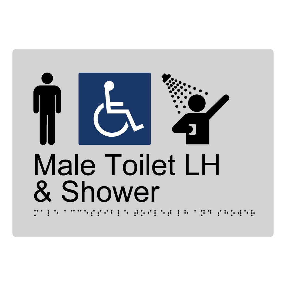 Male Accessible Toilet LH And Shower