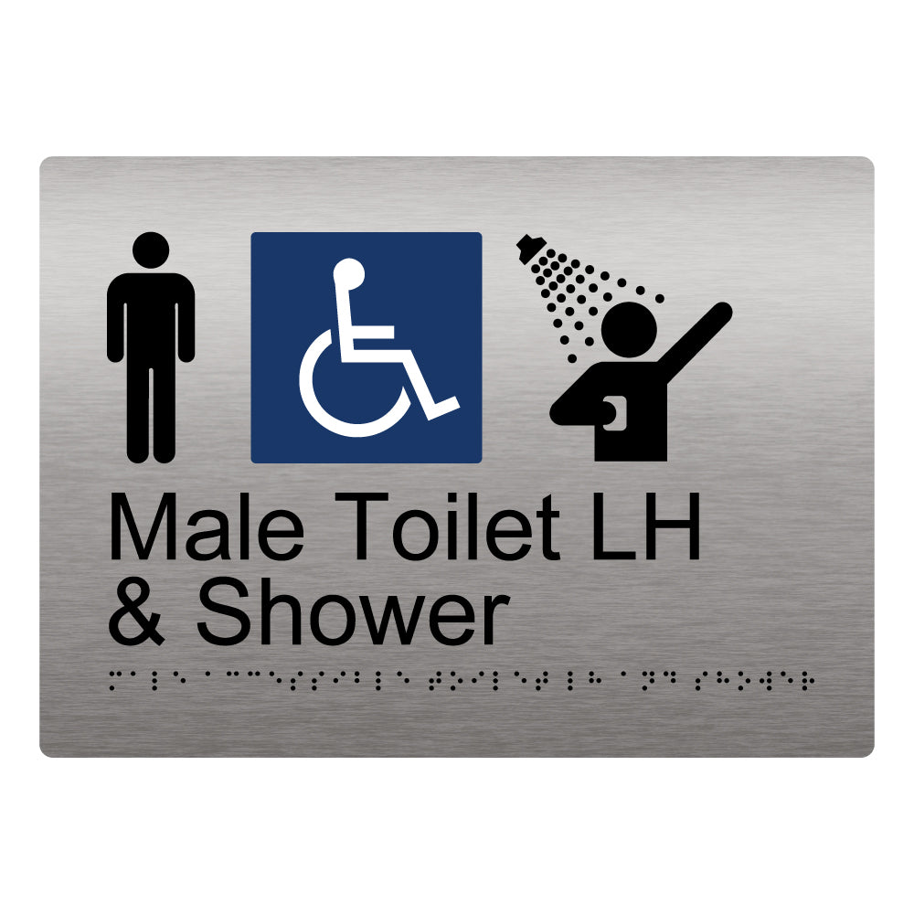 Male Accessible Toilet LH And Shower
