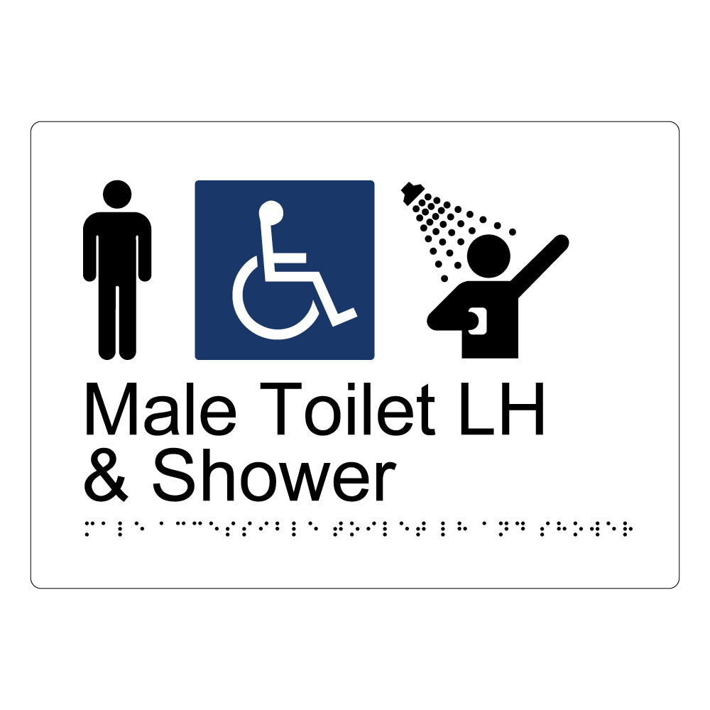 Male Accessible Toilet LH And Shower