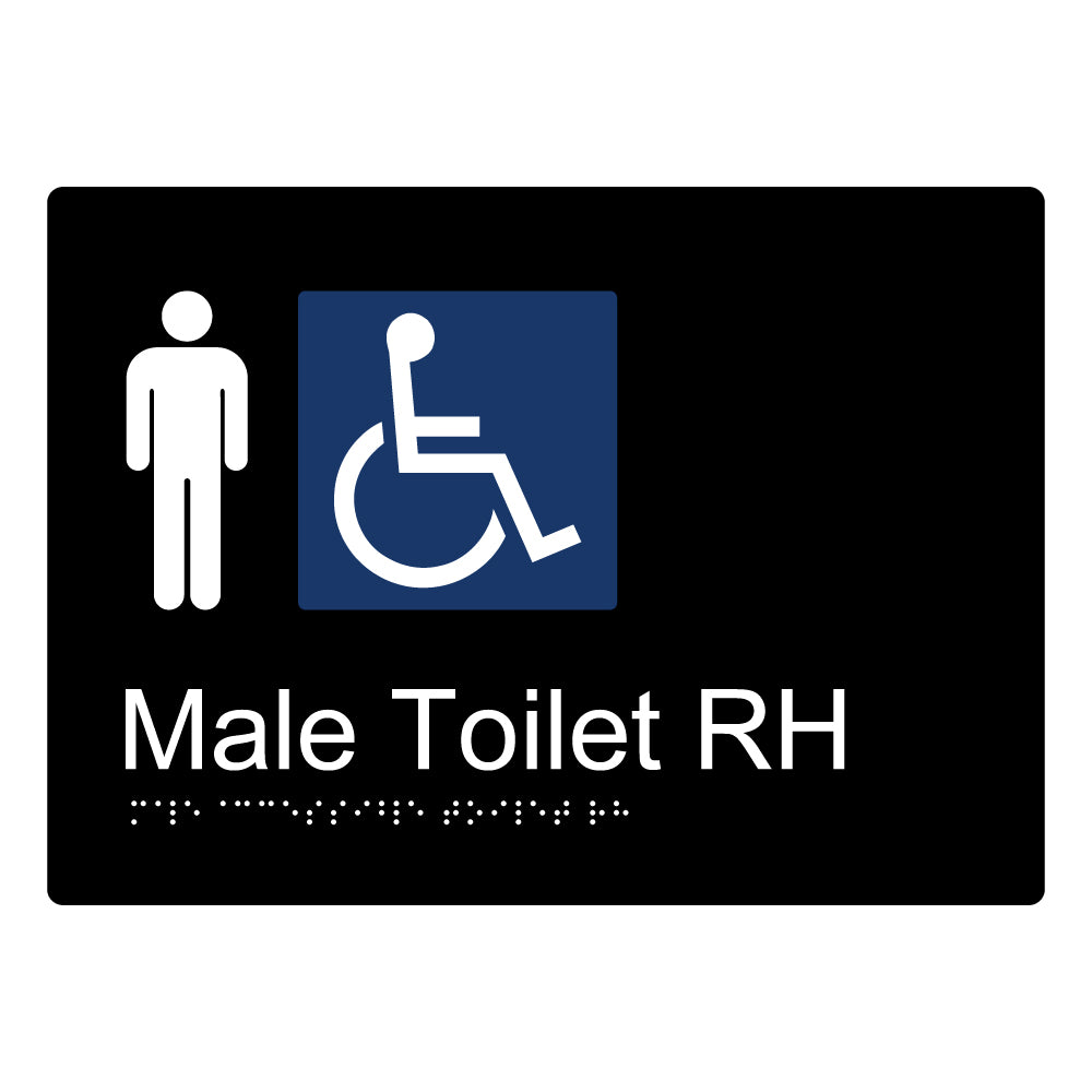 Male Accessible Toilet RH