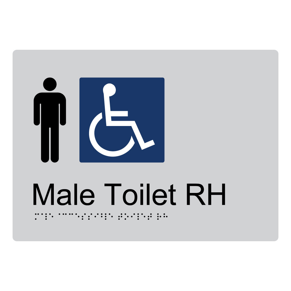 Male Accessible Toilet RH
