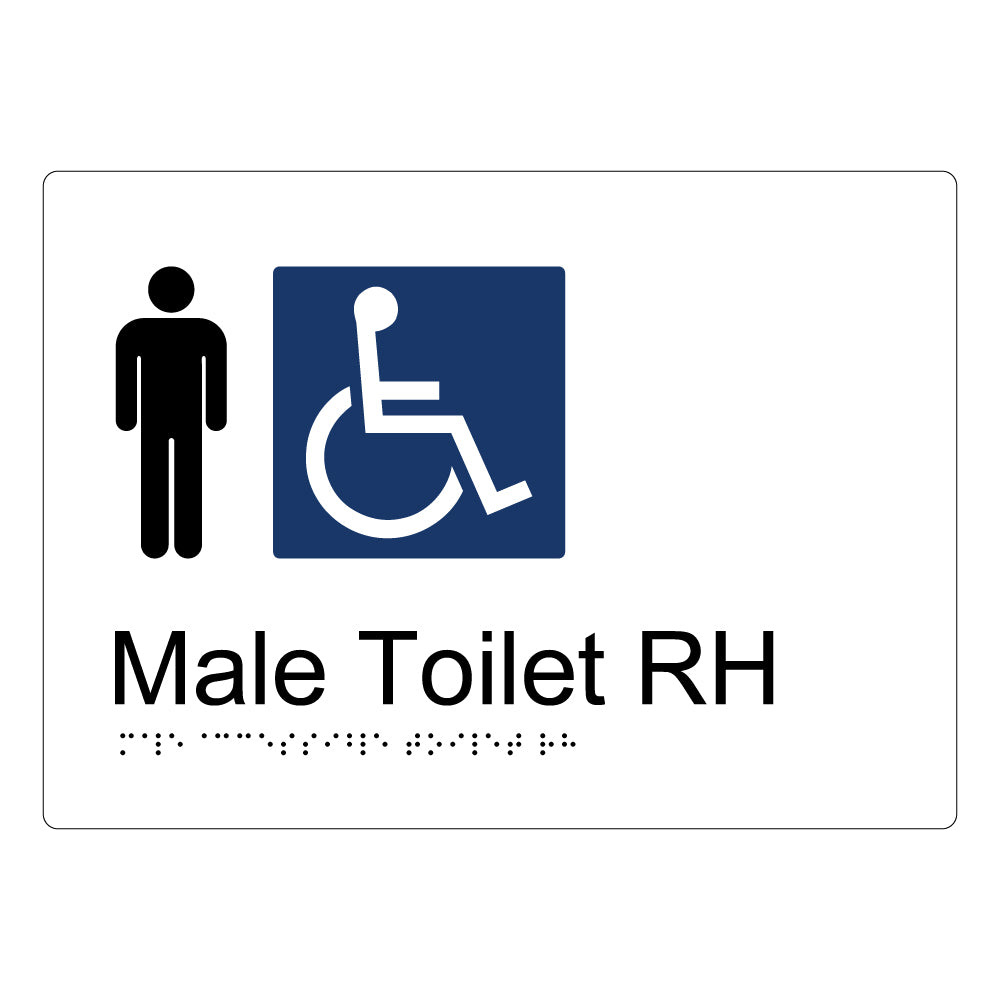 Male Accessible Toilet RH