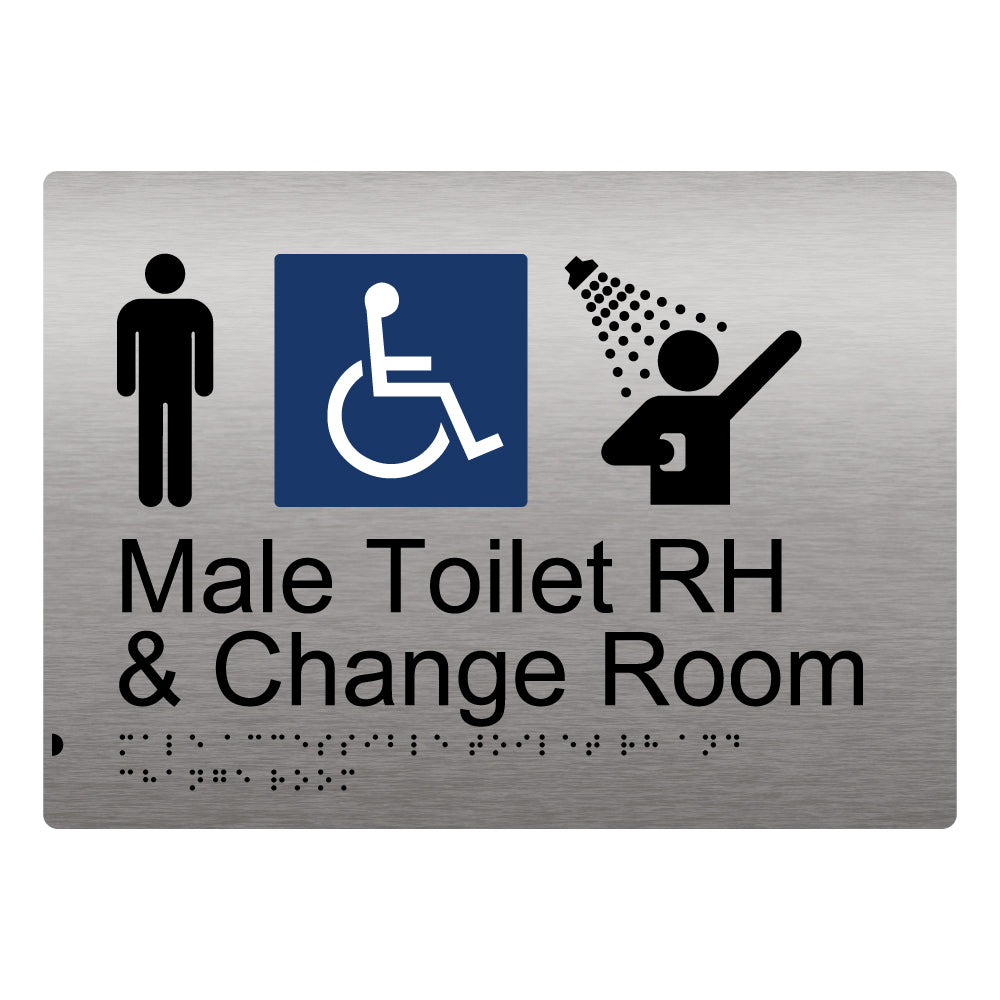 Male Accessible Toilet RH And Change Room