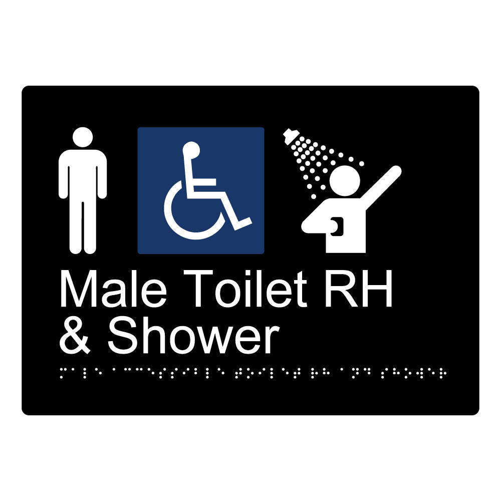 Male Accessible Toilet RH And Shower