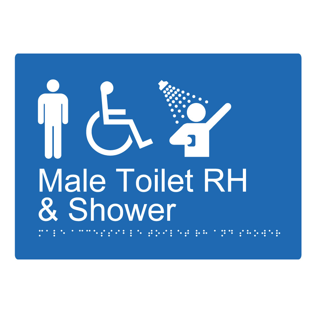 Male Accessible Toilet RH And Shower