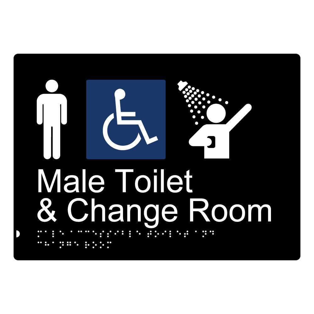 Male Accessible Toilet And Change Room