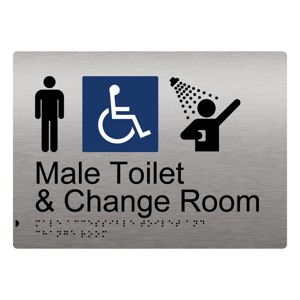 Male Accessible Toilet And Change Room