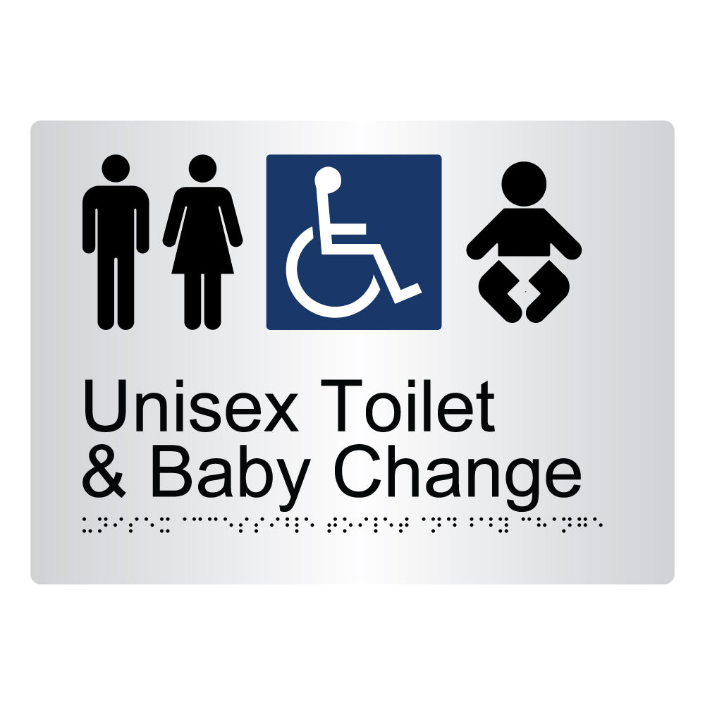 Unisex Accessible Toilet And Baby Change