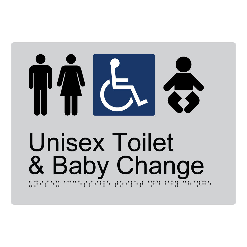 Unisex Accessible Toilet And Baby Change