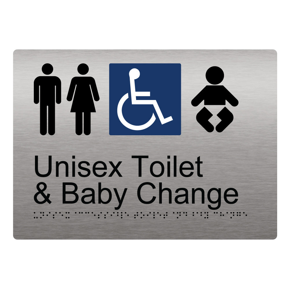 Unisex Accessible Toilet And Baby Change